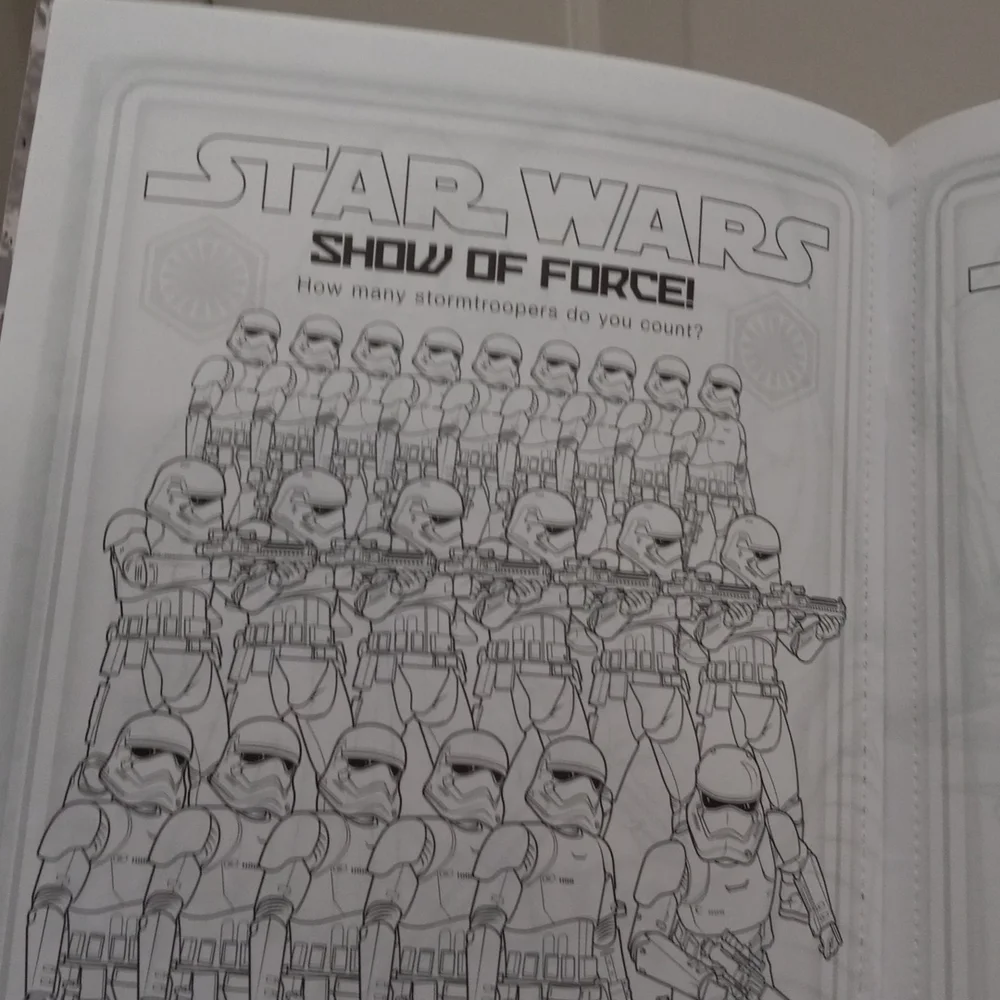 Star Wars Sticker Coloring Activity Book